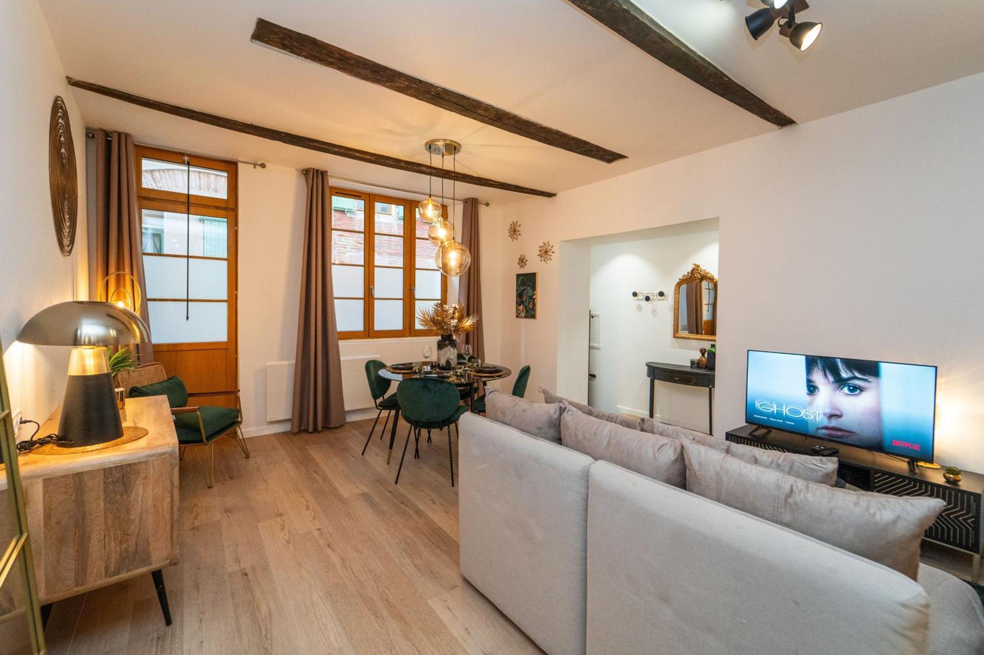 Appartement Typique Hyper Centre Albi - Neuf Premium - Parking Gratuit Exterior photo