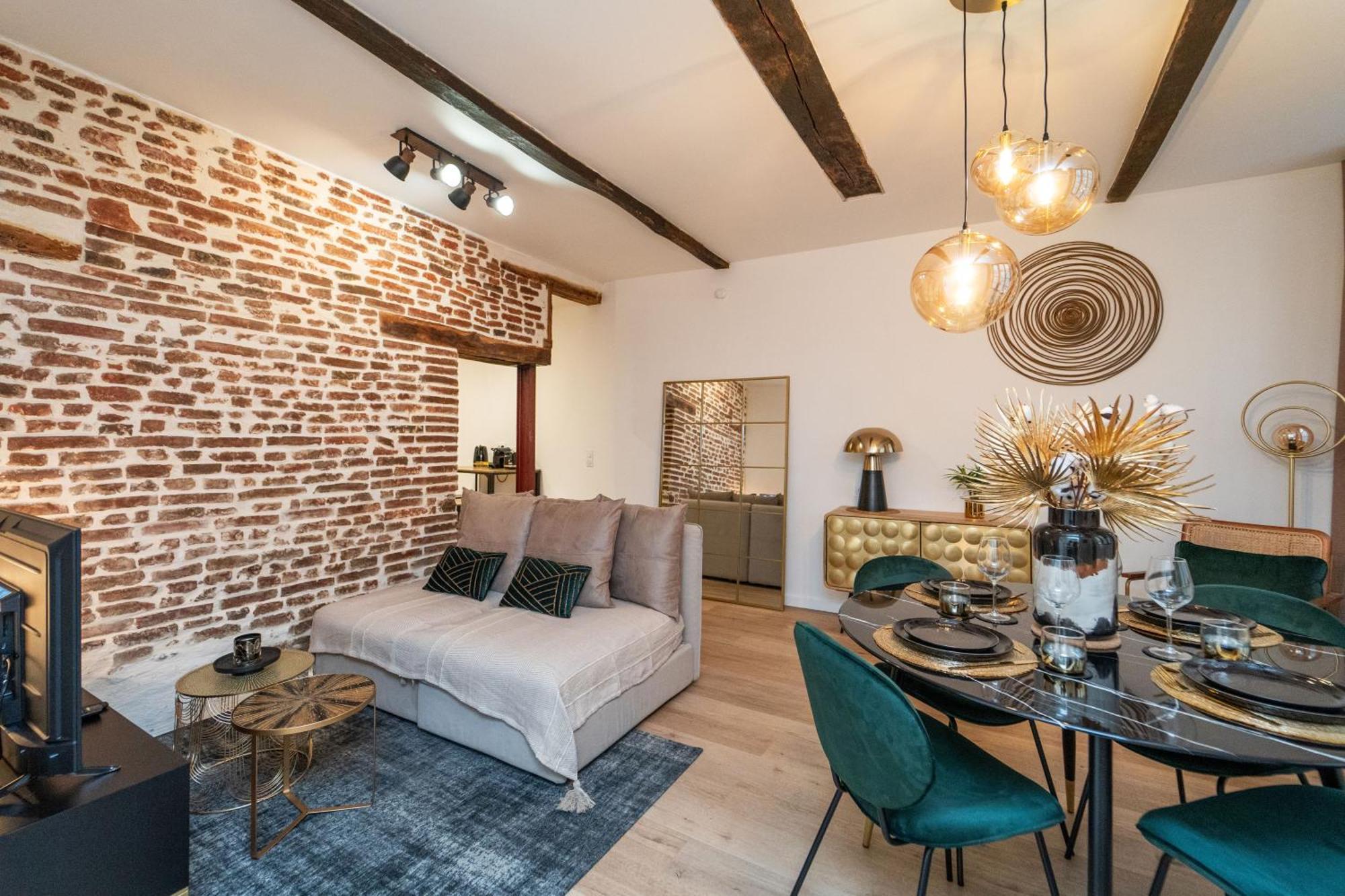 Appartement Typique Hyper Centre Albi - Neuf Premium - Parking Gratuit Exterior photo